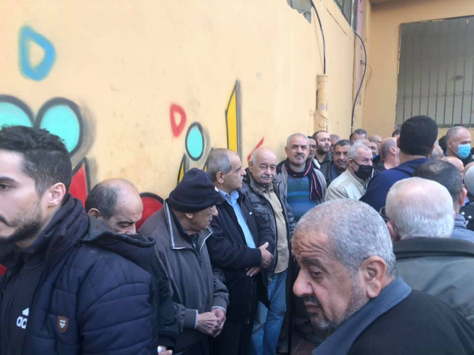 جنازة الحاجة أمال خطار - ام سامر سلمون في مخيم البداوي