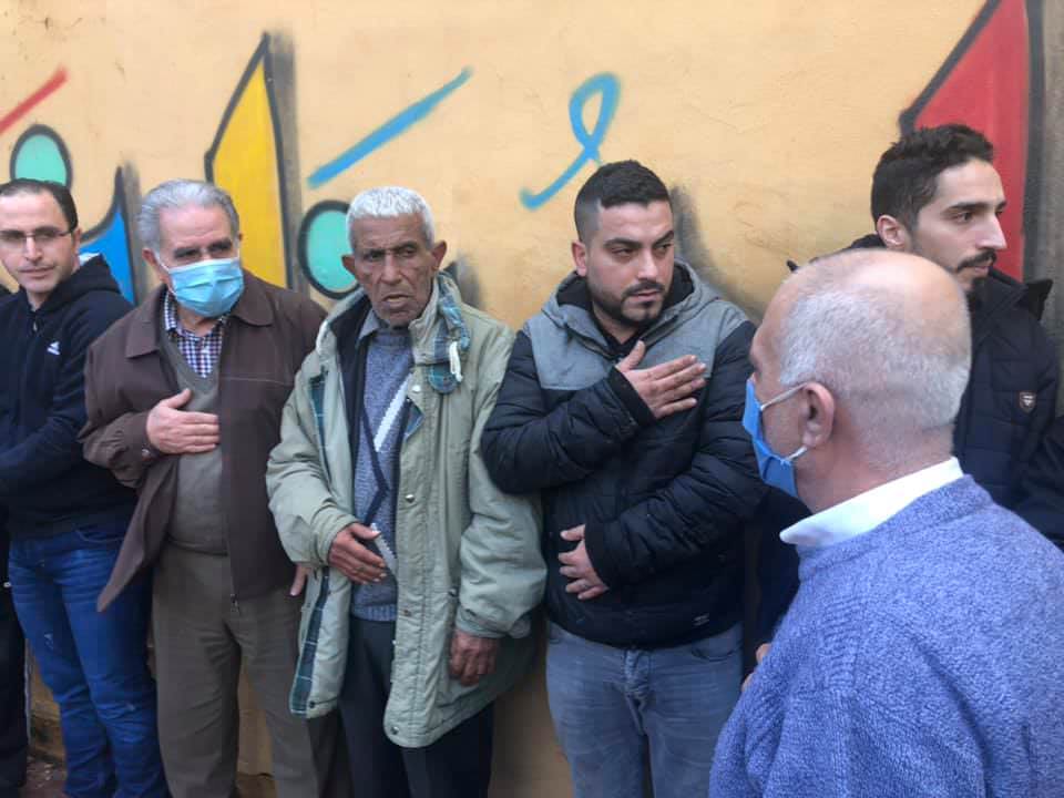 جنازة الحاجة أمال خطار - ام سامر سلمون في مخيم البداوي