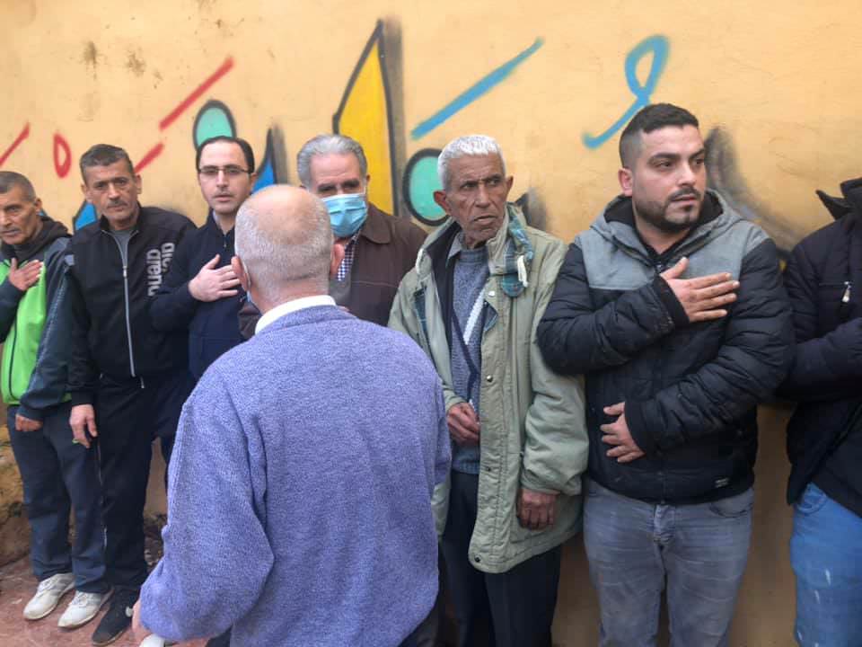 جنازة الحاجة أمال خطار - ام سامر سلمون في مخيم البداوي