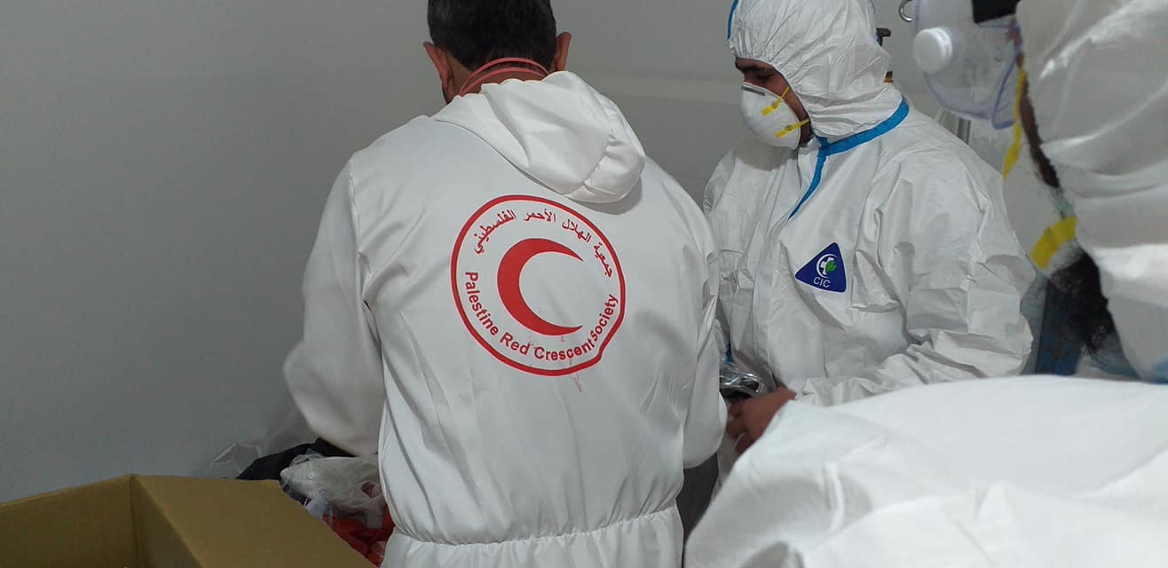 بتوجيهات من جمعية الهلال الأحمر الفلسطيني _ إقليم لبنان