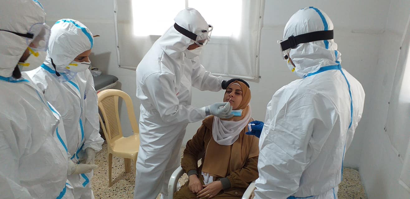 بتوجيهات من جمعية الهلال الأحمر الفلسطيني _ إقليم لبنان