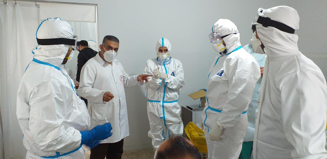 بتوجيهات من جمعية الهلال الأحمر الفلسطيني _ إقليم لبنان