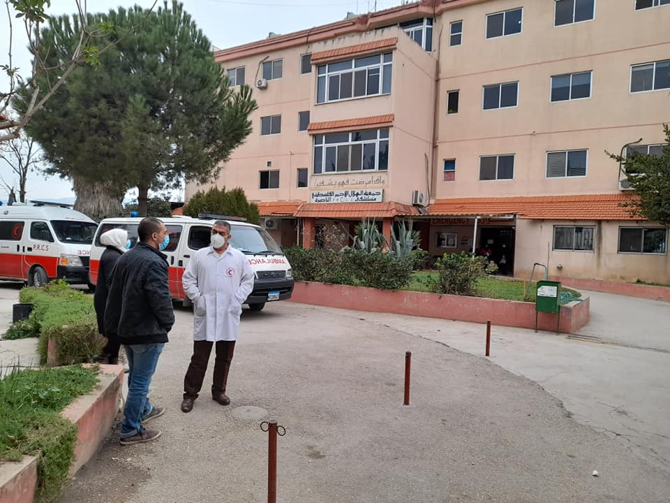 بتوجيهات من جمعية الهلال الأحمر الفلسطيني _ إقليم لبنان