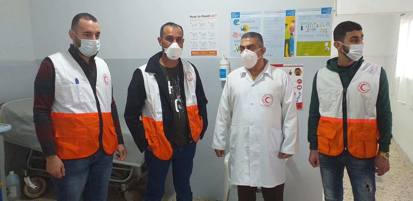 بتوجيهات من جمعية الهلال الأحمر الفلسطيني _ إقليم لبنان