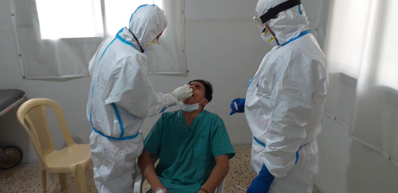 بتوجيهات من جمعية الهلال الأحمر الفلسطيني _ إقليم لبنان