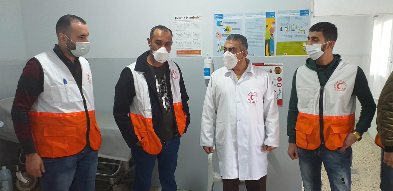 بتوجيهات من جمعية الهلال الأحمر الفلسطيني _ إقليم لبنان