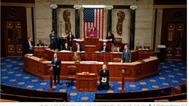 مجلس النواب الأميركي يصوت بالموافقة على لائحة الاتهام ضد ترامب بهدف عزله
