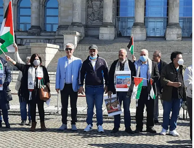 تضامناً مع أهالي الشيخ الجراح بالقدس