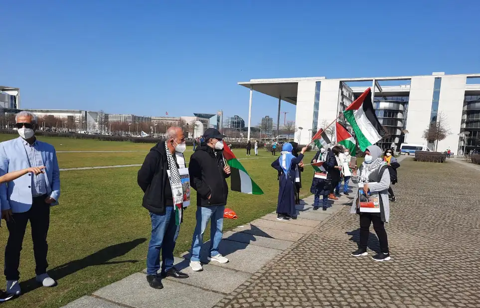 تضامناً مع أهالي الشيخ الجراح بالقدس