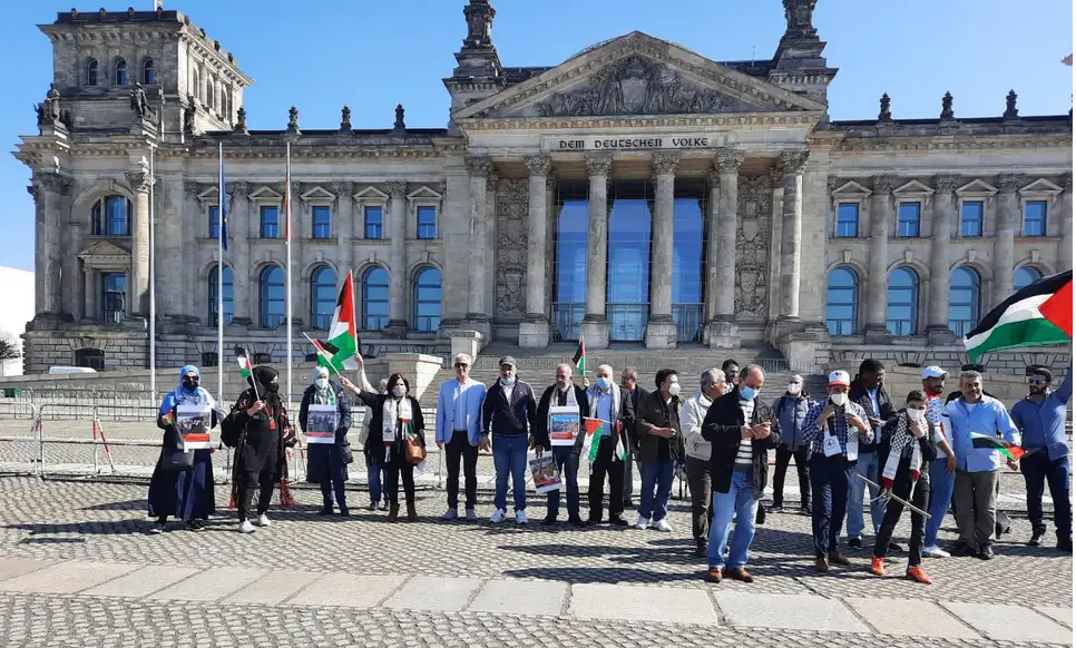 تضامناً مع أهالي الشيخ الجراح بالقدس