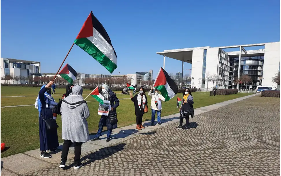 تضامناً مع أهالي الشيخ الجراح بالقدس