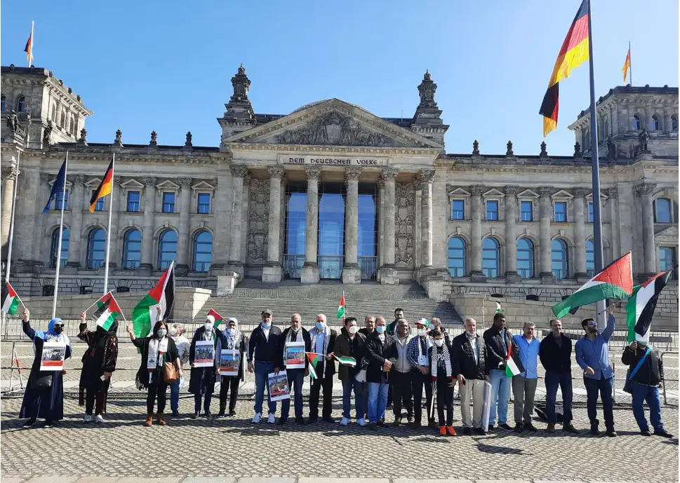 تضامناً مع أهالي الشيخ الجراح بالقدس