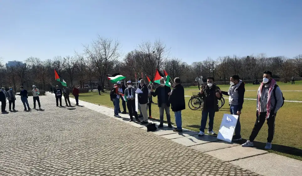 تضامناً مع أهالي الشيخ الجراح بالقدس