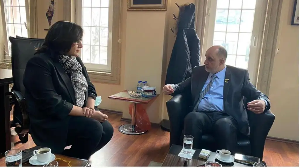 وفد من تجمع الشتات الفلسطيني أوروبا يلتقي مع القنصل الفلسطيني في اسطنبول