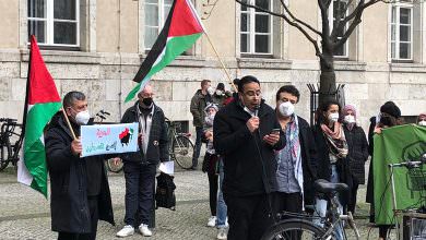 أسرانا مناراتنا .. ولهم تنحني القامات مظاهرة جماهيرية في برلين .. لإحياء يوم الأسير الفلسطيني