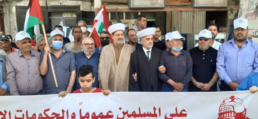 لقاء وطني لبناني فلسطيني دعما لانتفاضة القدس في يوم القدس العالمي في مخيم البداوي
