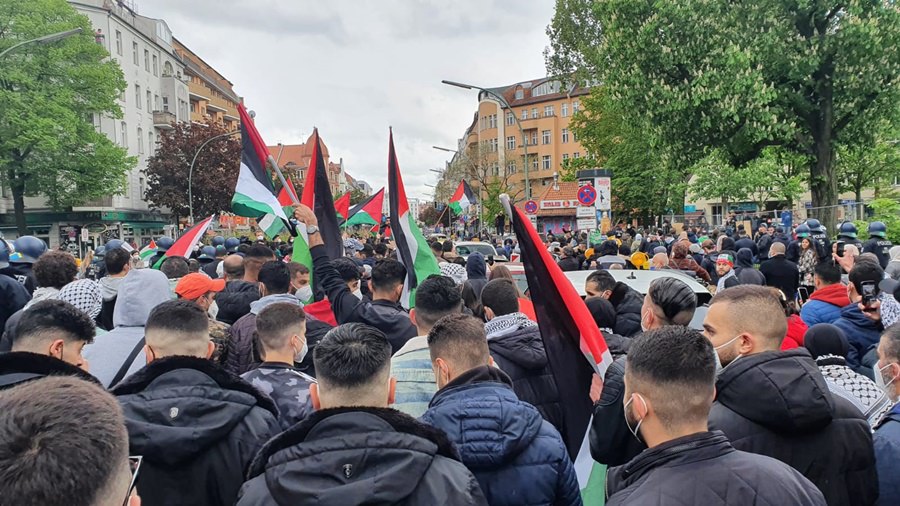 برلين تتظاهر مجددا نصرة للأقصى والقدس وغزة