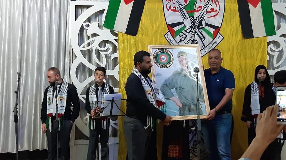 المكتب الطلابي لحركة فتح في الشمال يقيم حفلا فنيا لفرقة عشاق الأقصى للاغنية الوطنية