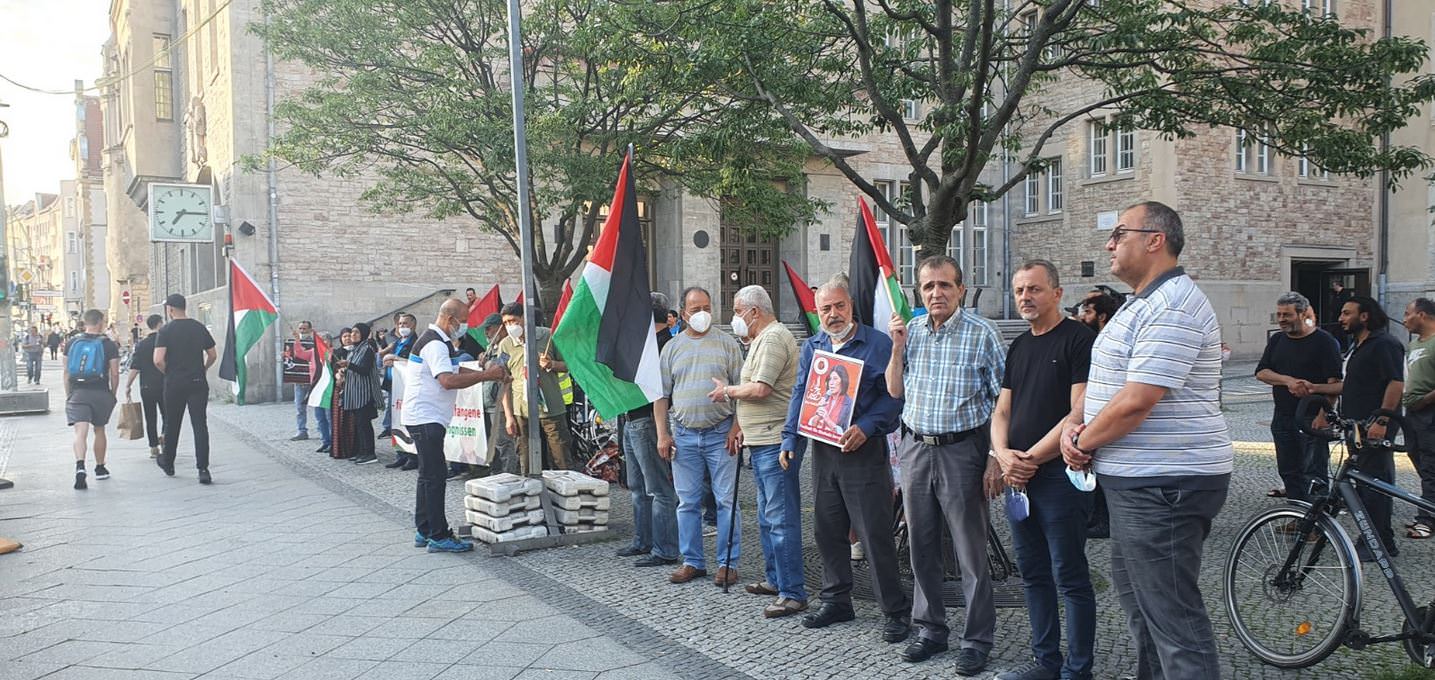 وقفة جماهيرية في برلين .. للمطالبة بإطلاق سراح الأسرى الفلسطينيين