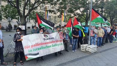 وقفة جماهيرية في برلين .. للمطالبة بإطلاق سراح الأسرى الفلسطينيين