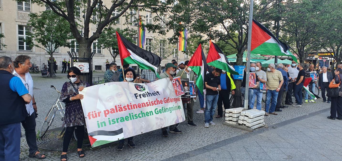 وقفة جماهيرية في برلين .. للمطالبة بإطلاق سراح الأسرى الفلسطينيين