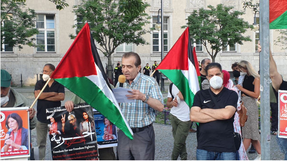 وقفة جماهيرية في برلين .. للمطالبة بإطلاق سراح الأسرى الفلسطينيين