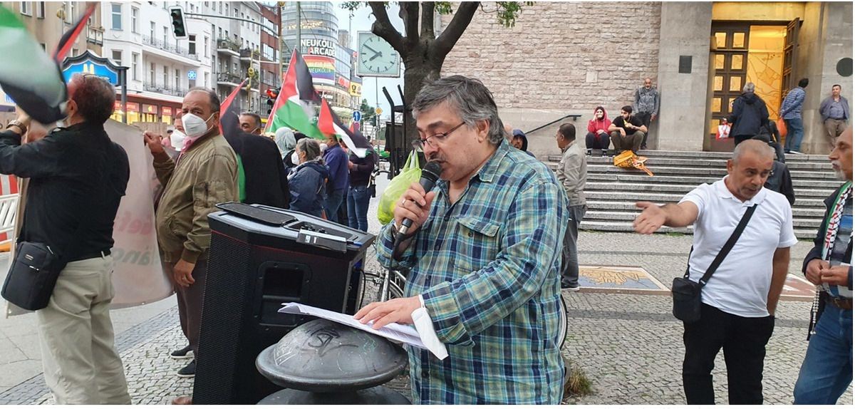 وقفة جماهيرية في برلين .. للمطالبة بإطلاق سراح الأسرى الفلسطينيين ووقف الإعتقال الإداري