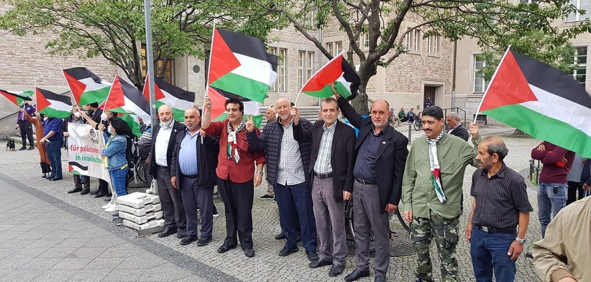 وقفة جماهيرية في برلين .. للمطالبة بإطلاق سراح الأسرى الفلسطينيين ووقف الإعتقال الإداري