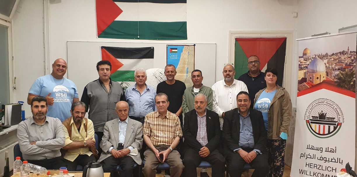 هيئة المؤسسات والجمعيات الفلسطينية والعربية في برلين تستقبل وفداً من قائمة نحن برلين