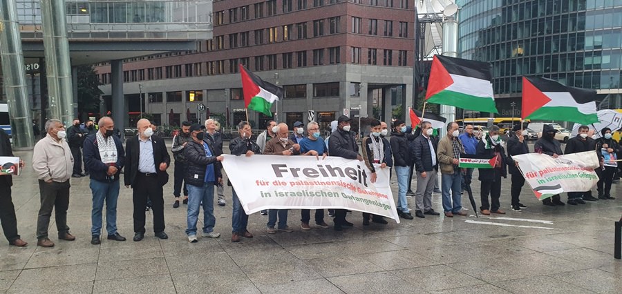 برلين تنتصر لأسرى فلسطين .. أسرى الحرّية ..