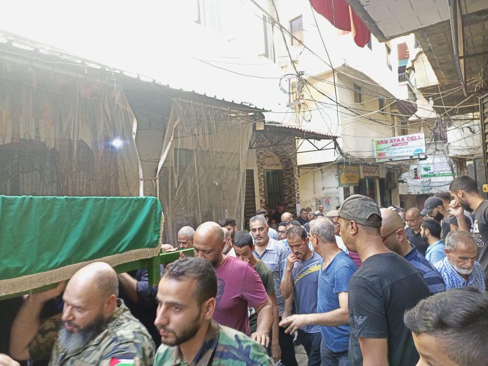 تشييع الحاجة أم بكر أبو حرب