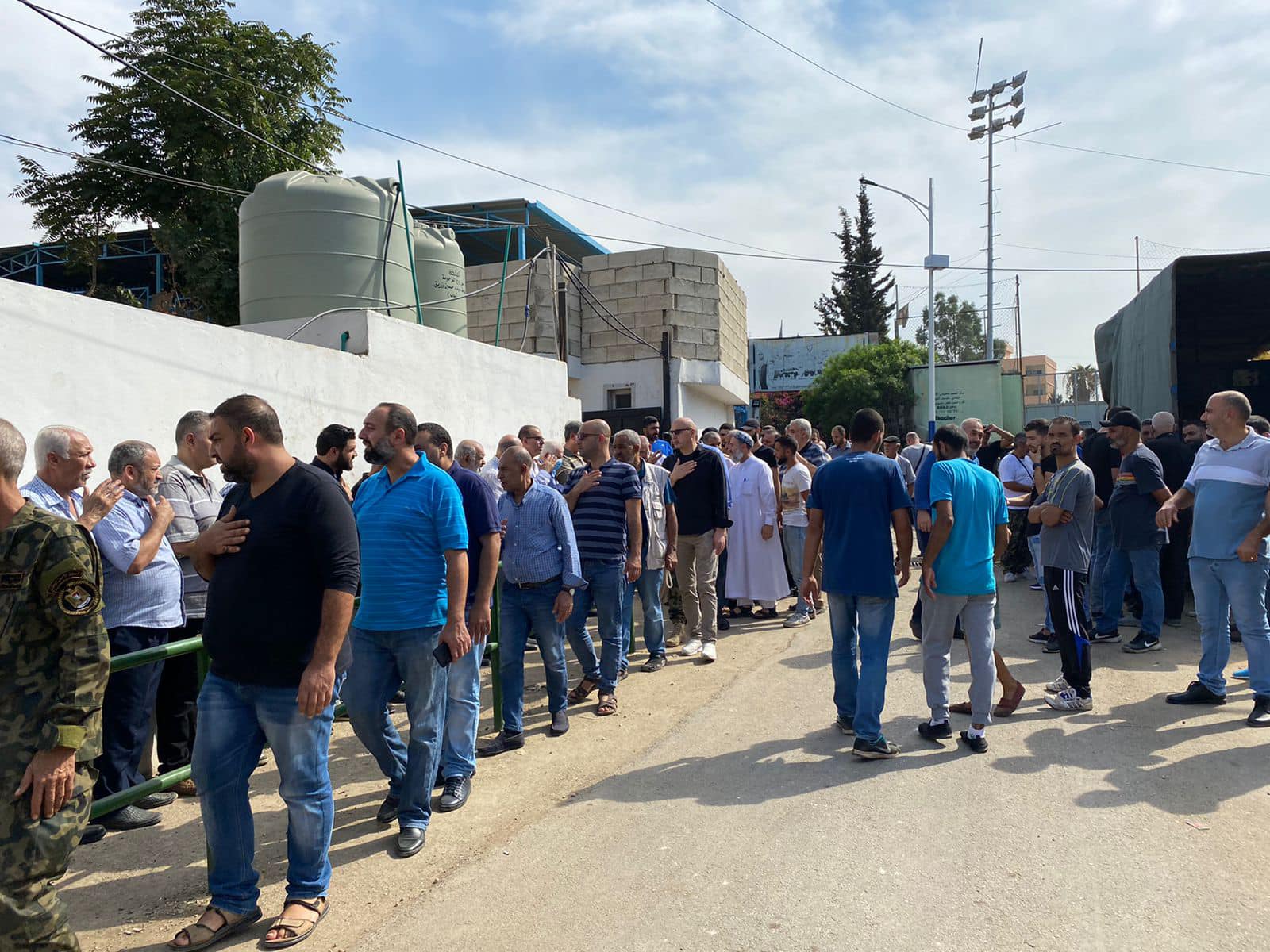 تشييع الحاجة أم بكر أبو حرب