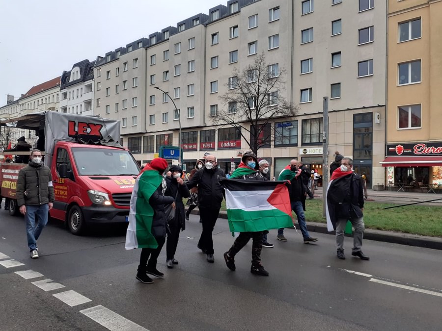 لجان فلسطين الديمقراطية تشارك في المسيرة السنوية لإحياء ذكرى اغتيال المناضلين روزا لوكسمبورغ وكارل لايبنكخت