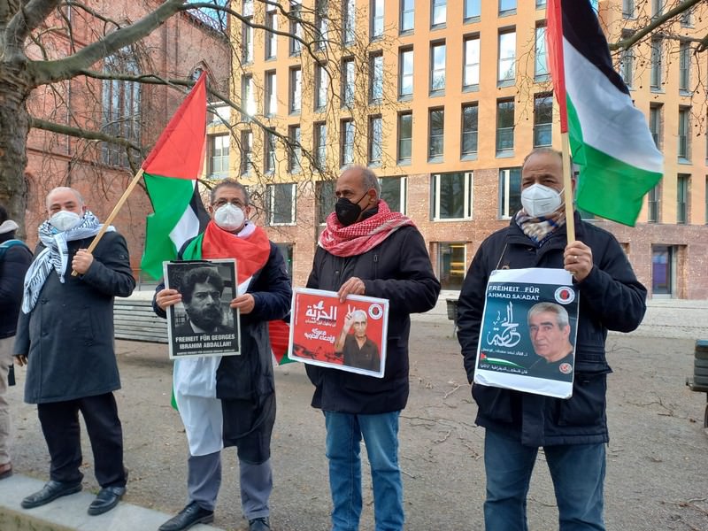 لجنة العمل الفلسطيني الوطني في برلين تسلم رسالة الى وزارة الخارجية الألمانية و مقر بعثة الإتحاد الأوروبي في برلين