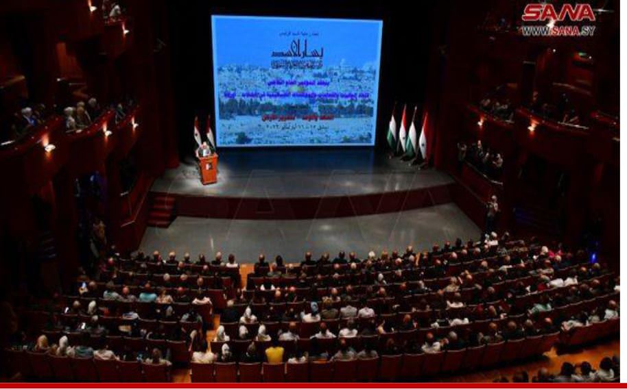 اتحاد الجاليات والفعاليات والمؤسسات الفلسطينية في الشتات- أوروبا يعقد مؤتمره العام الخامس بدمشق