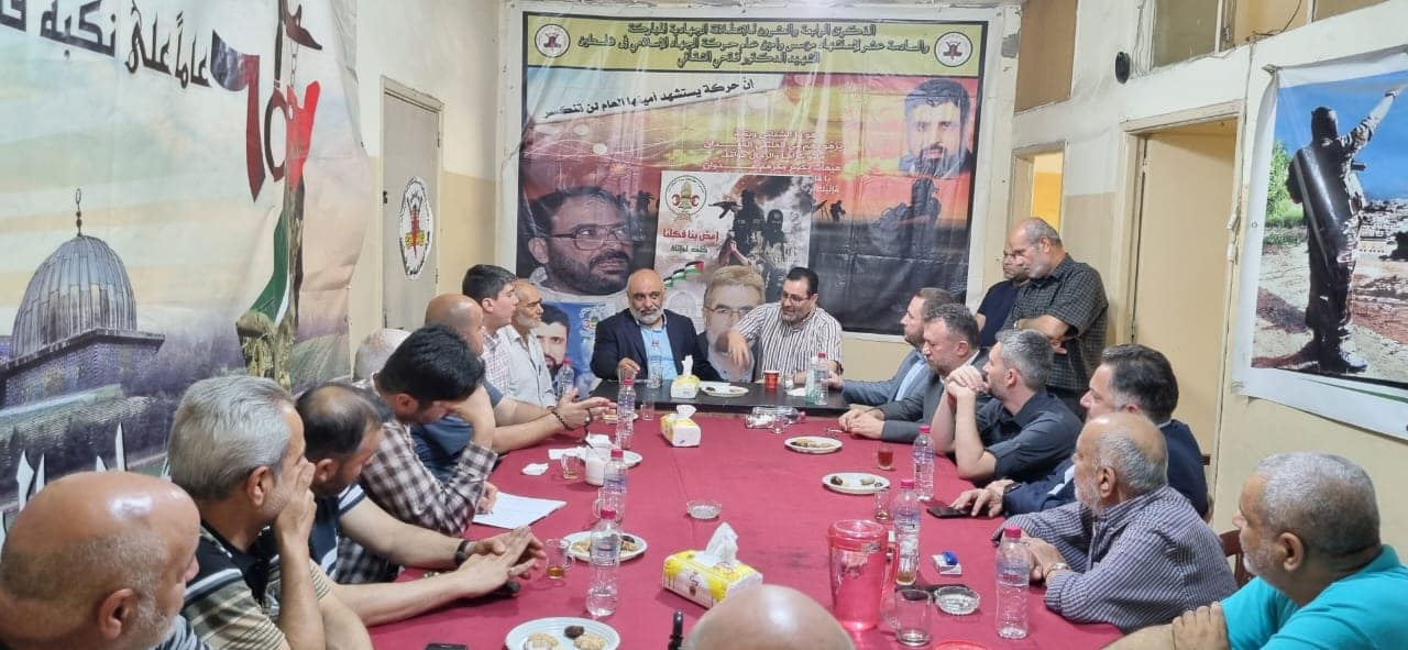 قيادة الفصائل تستقبل الـIHH || للعمل من أجل حياة كريمة لفلسطيني لبنان