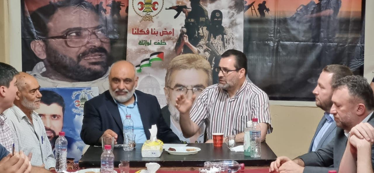 قيادة الفصائل تستقبل الـIHH || للعمل من أجل حياة كريمة لفلسطيني لبنان