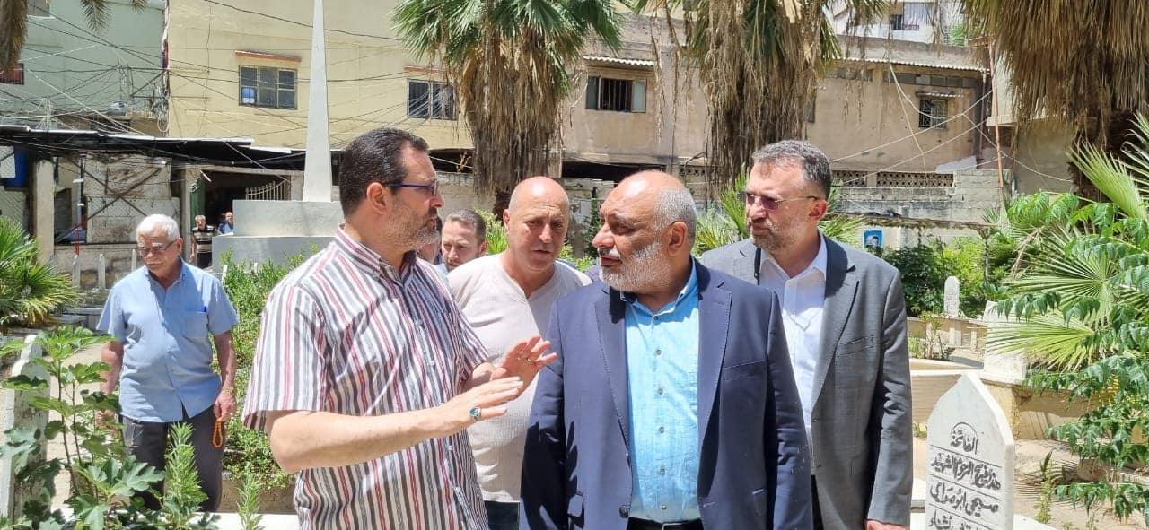 قيادة الفصائل تستقبل الـIHH || للعمل من أجل حياة كريمة لفلسطيني لبنان