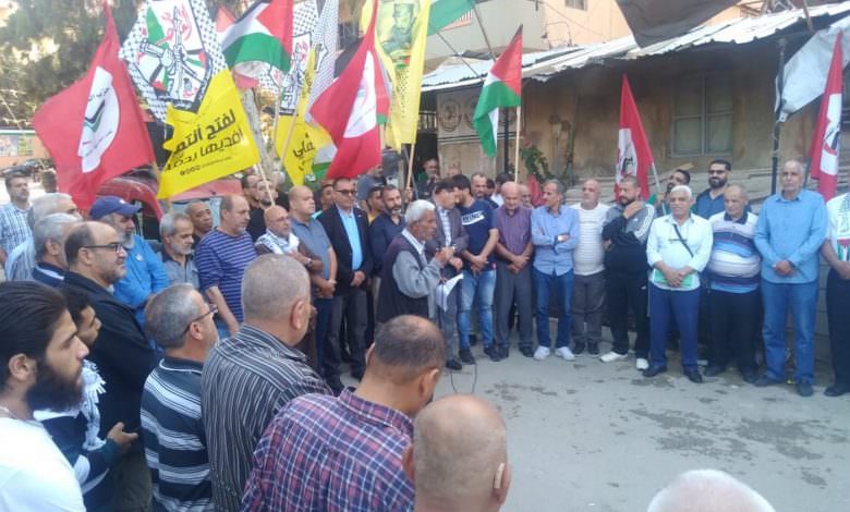 نشاطات تضامن مع فلسطين في مخيم البداوي وطرابلس