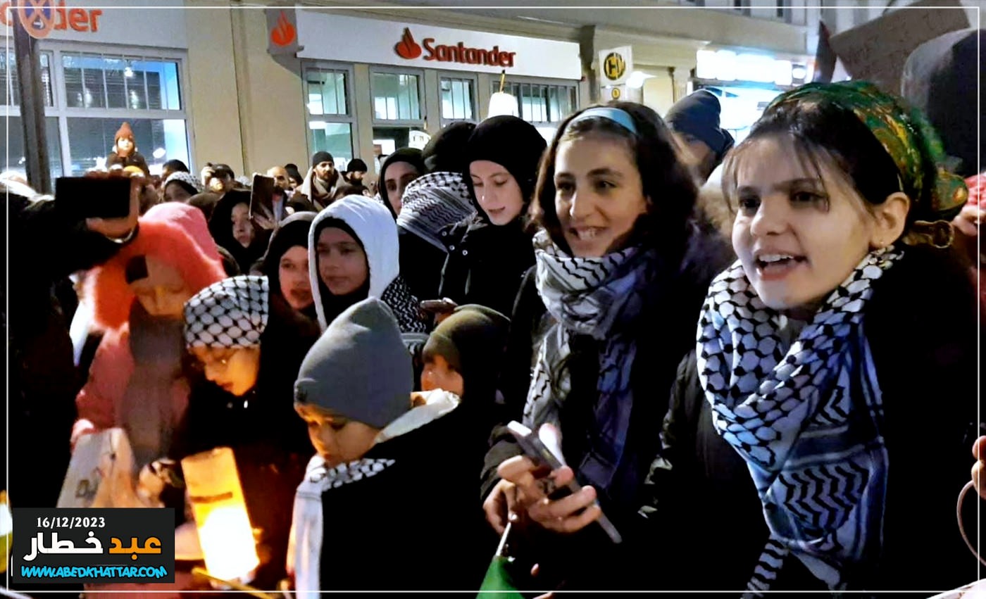 LATERNENMARSCH GAZA’S LICHTER