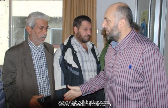 لقاء تضامنيا في مقر اللجنة الشعبية في مخيم البداوي