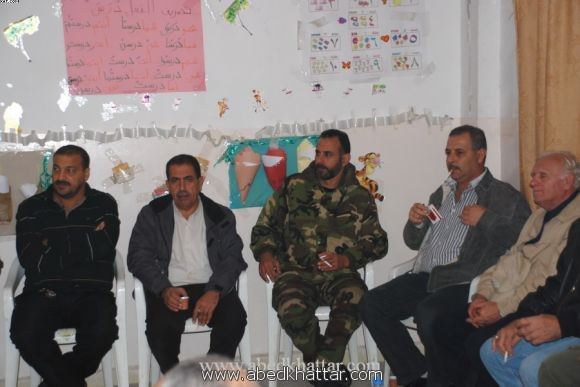 لقاء تضامنيا في مقر اللجنة الشعبية في مخيم البداوي