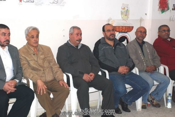 لقاء تضامنيا في مقر اللجنة الشعبية في مخيم البداوي