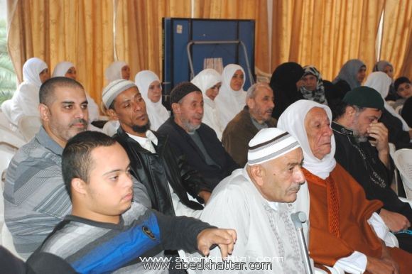 احتفال تكريم حجاج بيت الله الحرام في مخيم البداوي
