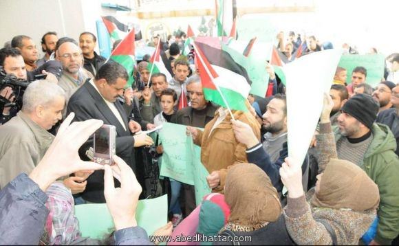 اعتصام تضامني في البداوي تضامنا مع الللاجئين الفلسطينييين من مخيمات سوريا
