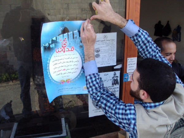 حواجز محبة لرابطة وكشافة بيت المقدس في مخيمات صور  بذكرى المولد النبوي