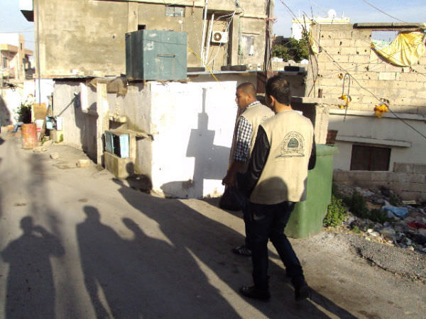 حواجز محبة لرابطة وكشافة بيت المقدس في مخيمات صور  بذكرى المولد النبوي