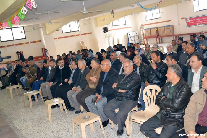 نظم حزب الشعب الفلسطيني في منطقة صور لقاء تضامني مع الأسير باسم الخندقجي
