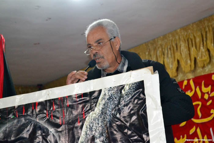 نظم حزب الشعب الفلسطيني في منطقة صور لقاء تضامني مع الأسير باسم الخندقجي