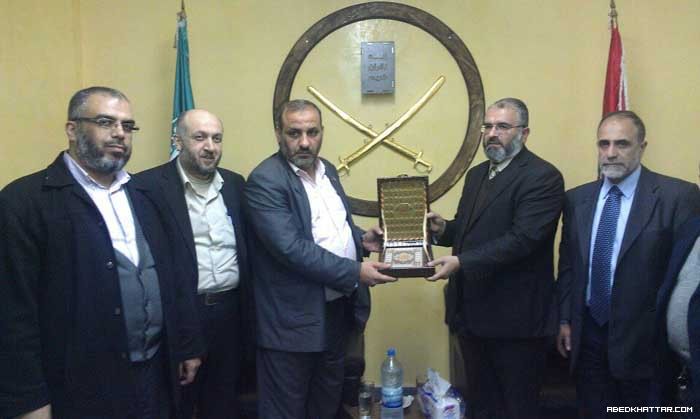 وزير الشباب الرياضة والثقافة الفلسطيني محمد المدهون يزور الشمال